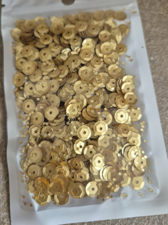 Auriu - Paiete 6mm cupa verde auriu