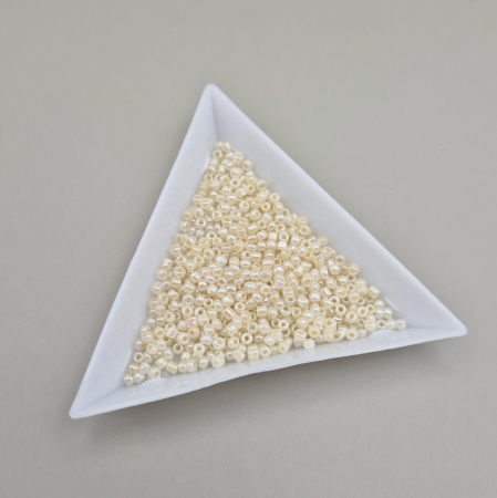 Margele - Margele nisip ivoire ~2mm