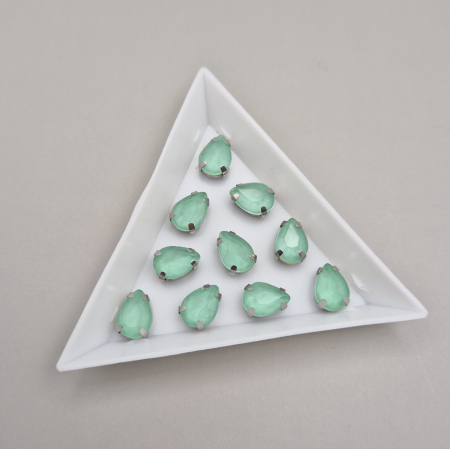 Strasuri - culori speciale - toate formele - Stras Lacrima 7x10mm Peridot jelly