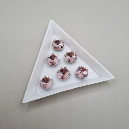 Strasuri Rotunde si Ovale - Stras rotund 10mm roz