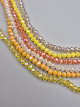 Margele - Mix margele fatetate - 6 seturi ~720 buc