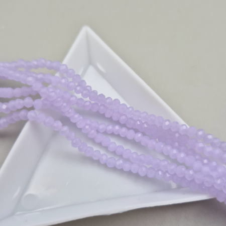 Fatetate 2x3mm - Margele fatetate 2x3mm violet
