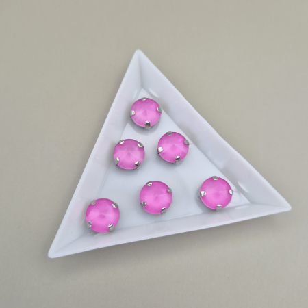 Roz - Stras 10mm rotund rose jelly