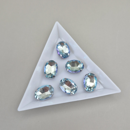 Albastru - Stras 10x14mm lake blue RB