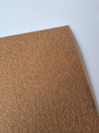 Fetru - Fetru rigid 1mm maro camel ~20x30cm