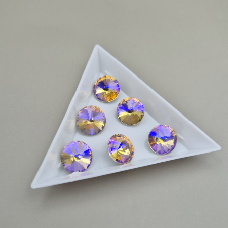 Strasuri sticla si rasina - Stras 12mm Paradise shine