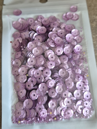 Mov/ violet - Paiete 6mm cupa violet