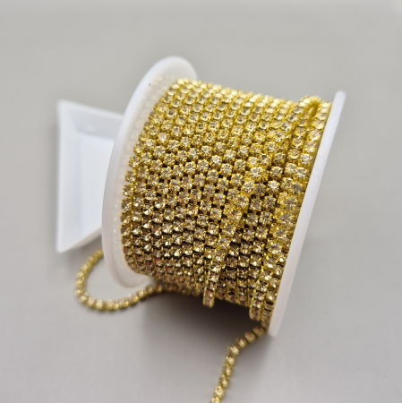 Toate Produsele - Lant strasuri jonquil 2.5mm