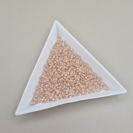 Margele - Margele nisip bej AB ~2mm