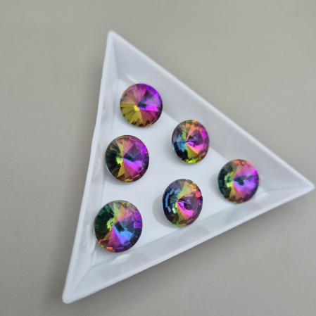 Strasuri fara monturi si accesorii - Stras 12mm volcano