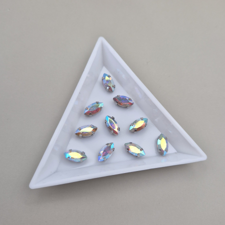 Toate Produsele - Stras 5x10mm frunza clear AB