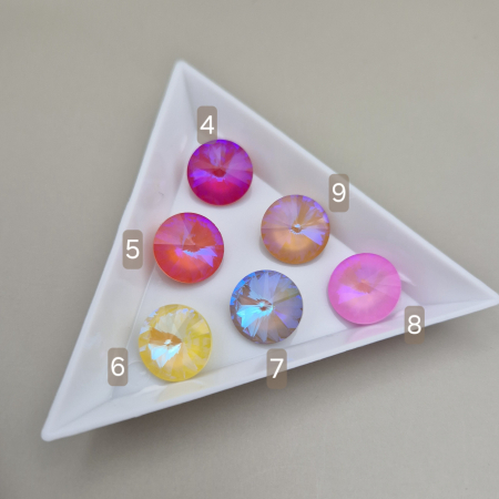 Stras 12mm mocha - 12 culori [1]