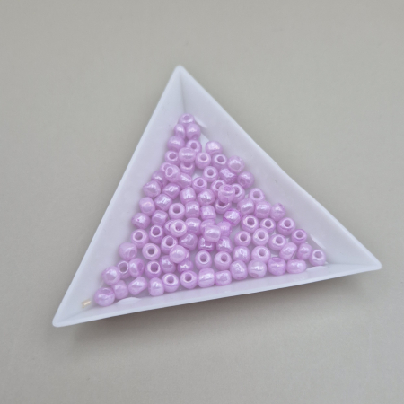 Mov/ violet - Margele nisip violet ~4mm