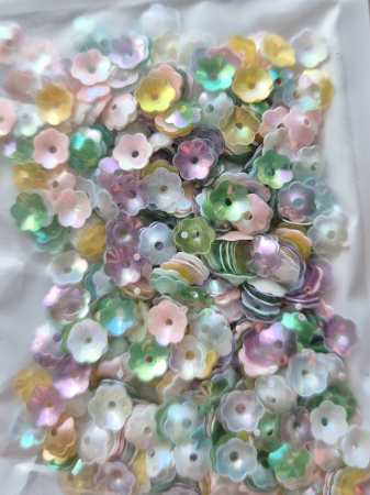 Roz - Paiete floare cupa 6mm mix3 AB
