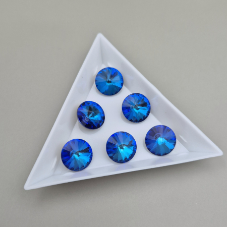 Strasuri fara monturi si accesorii - Stras 12mm bermuda blue