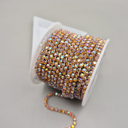 Toate Produsele - Lant strasuri Topaz AB 2.8mm