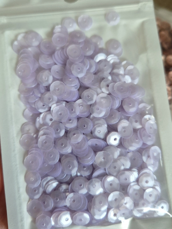 Mov/ violet - Paiete 6mm cupa violet