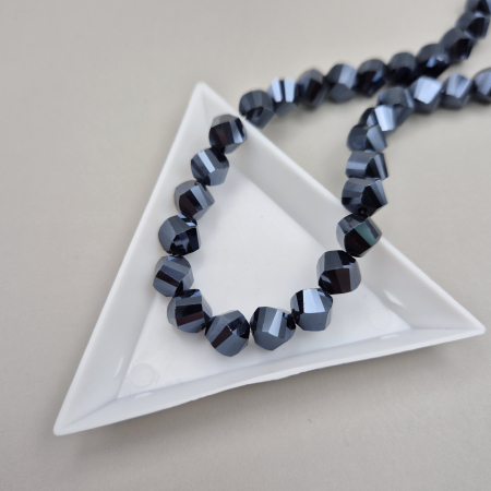 Alte forme - Margele fatetate 8mm grafit