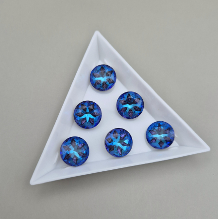 Strasuri fara monturi si accesorii - Stras 12mm bermuda blue