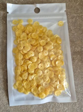 Paiete 6mm - Paiete 6mm cup galben