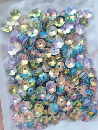 Roz - Paiete floare cupa 6mm mix2 AB