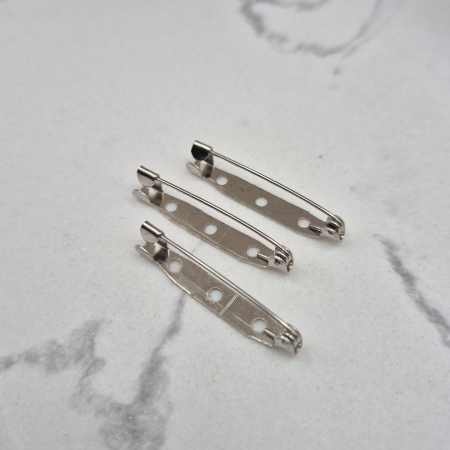 Toate Produsele - Ac brosa 35mm argintiu