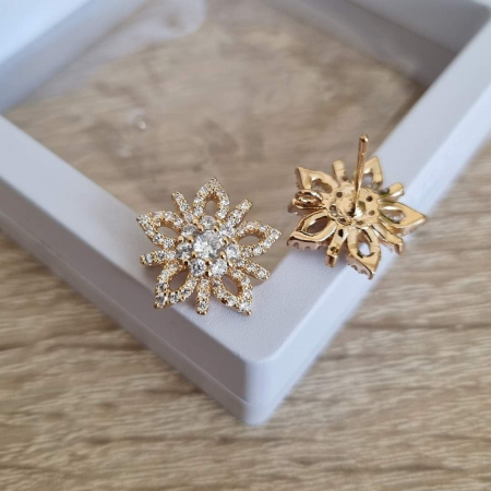 Auriu - Baze cercei Aurii 15mm