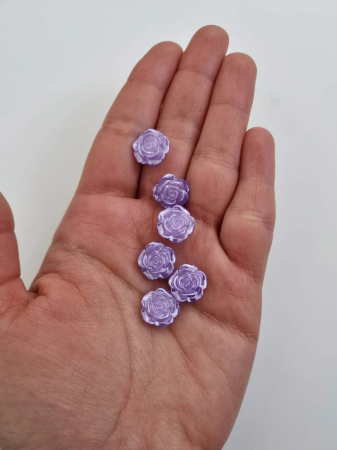 Accesorii Acrilice - Cabochon floare 12mm