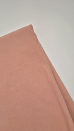 Piele intoarsa si catifea - Coala catifea ~45x30cm roz piersica