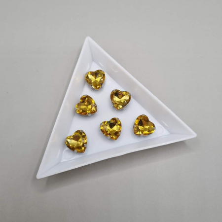 Strasuri Inima - Stras Inima Topaz