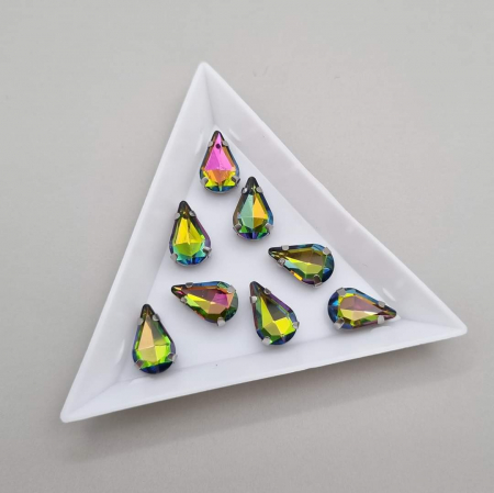 Strasuri Lacrima - Stras Lacrima Multicolor 8x13mm