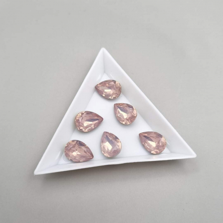 Strasuri fara montura - Stras Rasina - Roz Opal 10x14mm