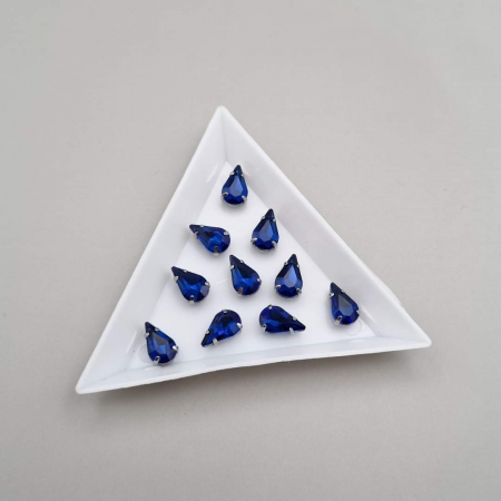 Strasuri Lacrima - Stras Lacrima Safir 6x10mm