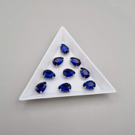 Strasuri Lacrima - Stras Lacrima Safir 7x10mm