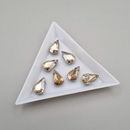 Produse noi/ din nou in stoc - Stras 8x13mm lacrima samapanie