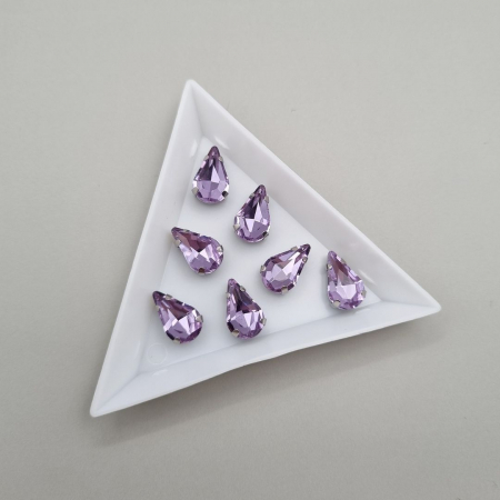 Mov/ violet - Stras Lacrima Violet 8x13mm