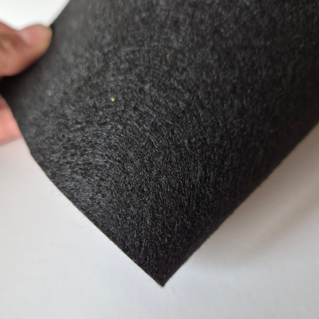 Fetru - Fetru rigid 1mm negru~20x30cm