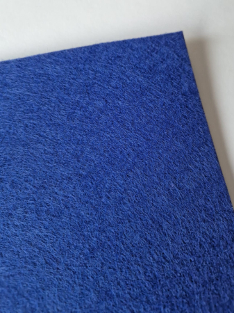 Fetru - Fetru rigid 1mm albastru royal ~20x30cm