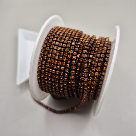 Maro - Lant strasuri tea color 2mm