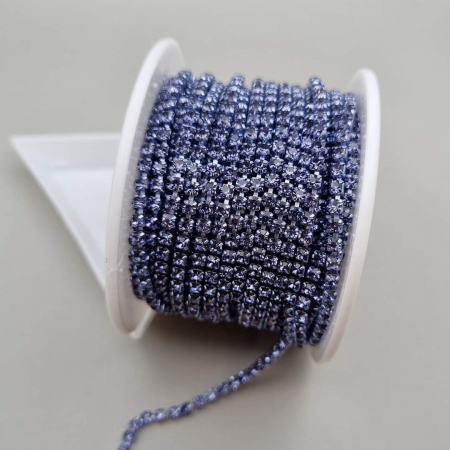 Mov/ violet - Lant strasuri Violet 2.5mm