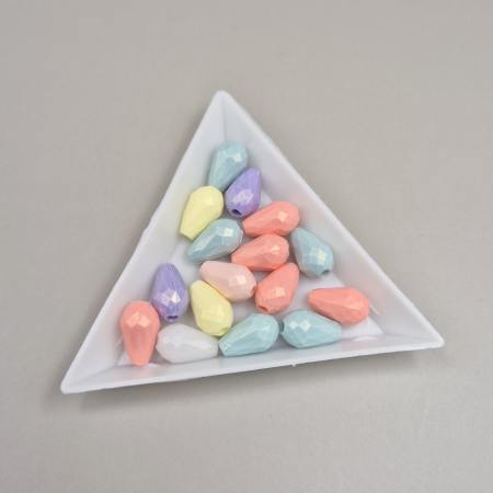 Accesorii Acrilice - Margele acril mix 8x12mm