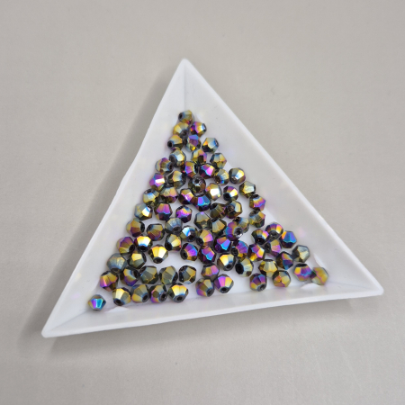 Margele - Margele Biconice 4mm Multicolor met