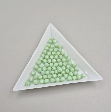 Margele - Margele Biconice 4mm Verde opac deschis