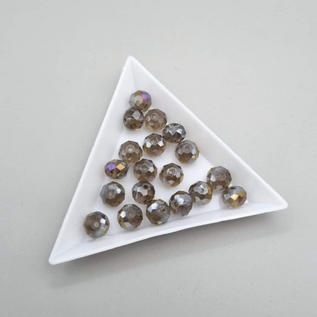 Maro - Margele fatetate Maro inchis AB 8x6mm