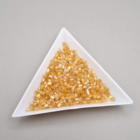 Margele Nisip - Margele nisip Portocaliu pal AB ~2-3mm