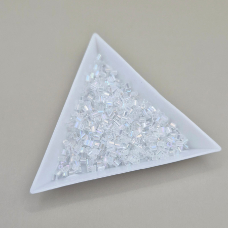 Margele - Margele nisip clear AB ~3mm