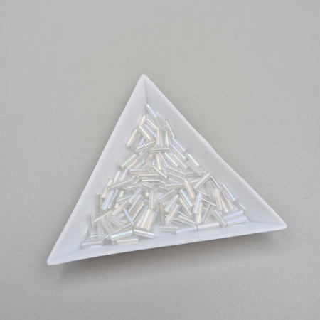 Clear/ Clear AB - Margele nisip Clear AB 5mm