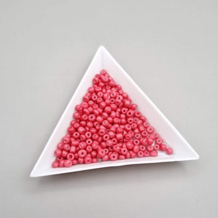 Margele Nisip - Margele nisip Corai opac ~3mm