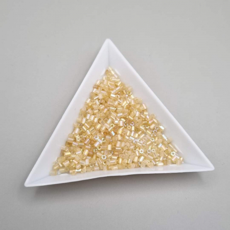 Sampanie - Margele nisip Crem AB ~2-3mm