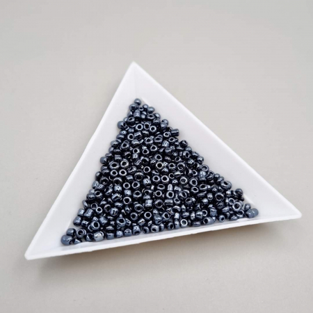 Margele Nisip - Margele nisip Grafit ~2mm